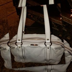 White Michael Kors handbag